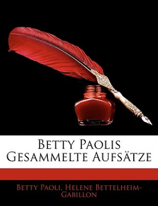 Buch Betty Paolis Gesammelte Aufsätze Betty Paoli