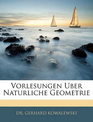 Carte Vorlesungen Uber Naturliche Geometrie Gerhard Kowalewski