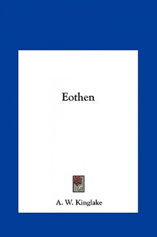 Book Eothen A. W. Kinglake