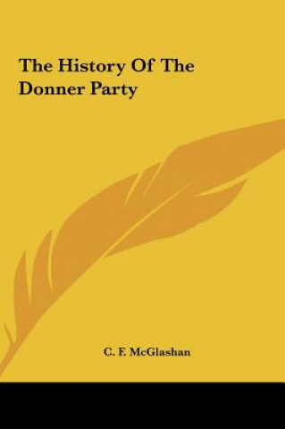 Carte The History Of The Donner Party C. F. McGlashan