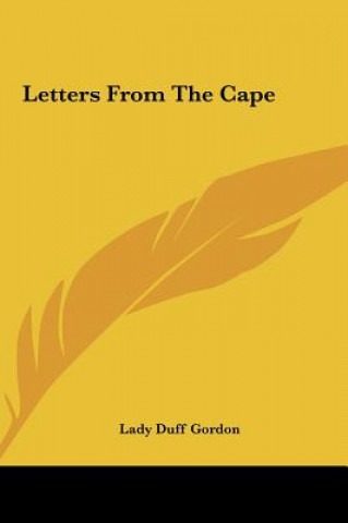 Carte Letters From The Cape Lady Duff Gordon