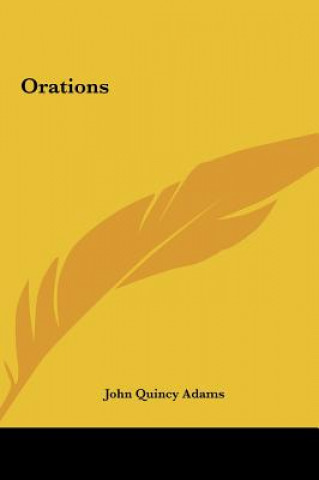 Libro Orations John Quincy Adams