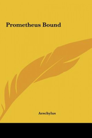 Carte Prometheus Bound Aeschylus