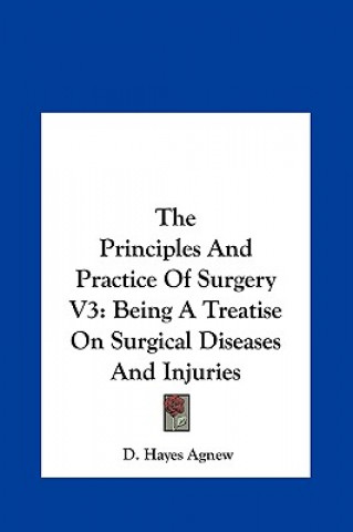 Kniha The Principles And Practice Of Surgery V3 D. Hayes Agnew