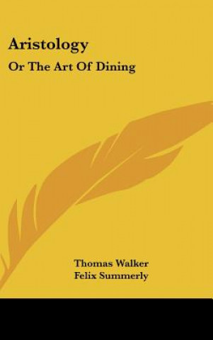 Buch Aristology Thomas Walker