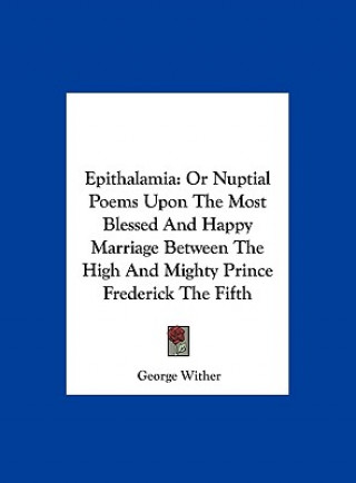 Libro Epithalamia George Wither