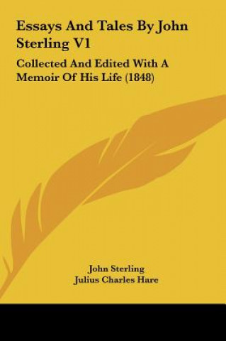 Kniha Essays And Tales By John Sterling V1 John Sterling