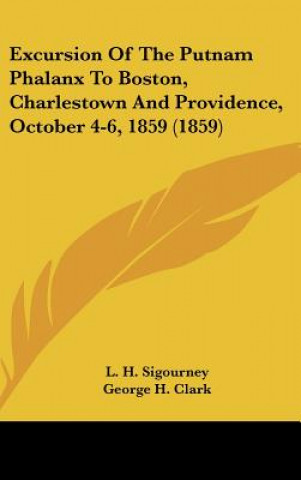 Carte Excursion Of The Putnam Phalanx To Boston, Charlestown And Providence, October 4-6, 1859 (1859) L. H. Sigourney