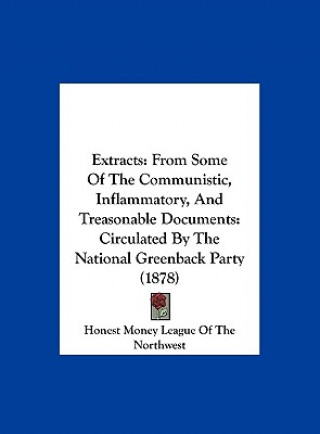 Book Extracts Honest Money League Of The Northwest