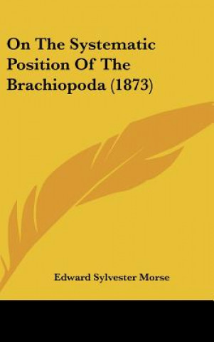 Kniha On The Systematic Position Of The Brachiopoda (1873) Edward Sylvester Morse