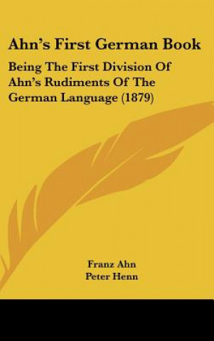 Βιβλίο Ahn's First German Book Franz Ahn