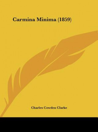 Książka Carmina Minima (1859) Charles Cowden Clarke