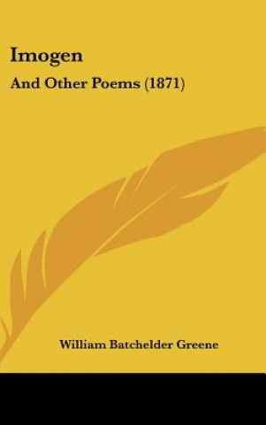 Βιβλίο Imogen William Batchelder Greene