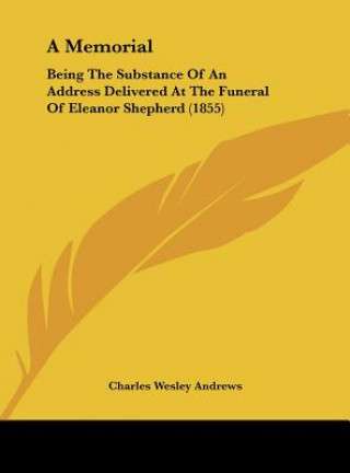 Libro A Memorial Charles Wesley Andrews