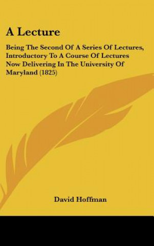 Book A Lecture David Hoffman