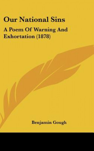 Livro Our National Sins Benjamin Gough