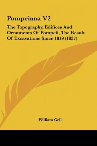 Kniha Pompeiana V2 William Gell