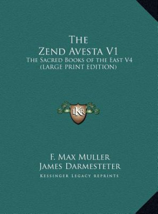 Книга The Zend Avesta V1 F. Max Muller