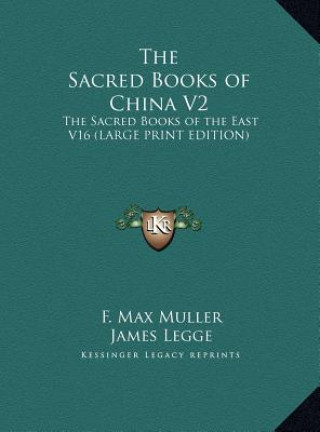 Книга The Sacred Books of China V2 F. Max Muller