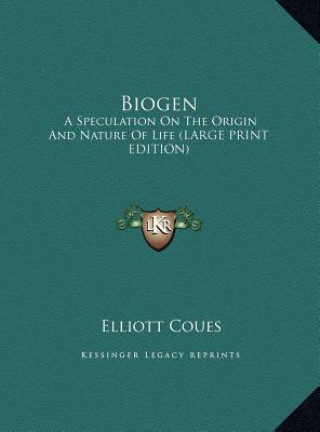 Buch Biogen Elliott Coues