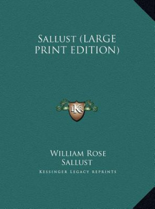 Книга Sallust (LARGE PRINT EDITION) Sallust