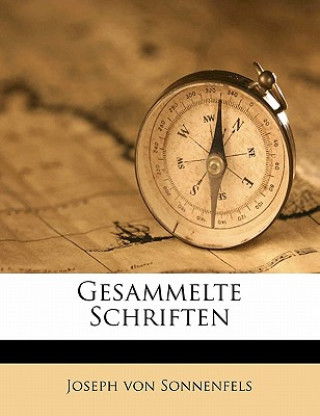 Knjiga Gesammelte Schriften Joseph von Sonnenfels