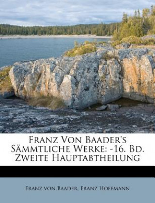 Book Franz von Baader's Sämmtliche Werke. Franz von Baader