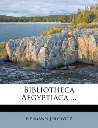 Carte Bibliotheca Aegyptiaca. Heimann Jolowicz
