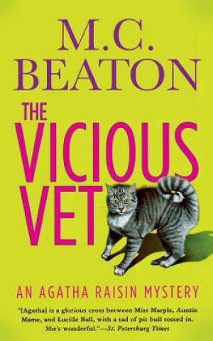 Carte The Vicious Vet: An Agatha Raisin Mystery M C Beaton