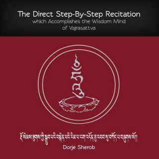 Kniha Direct Step-By-Step Recitation Which Accomplishes the Wisdom Mind of Vajrasattva Dorje Sherob