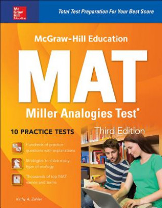 Knjiga McGraw-Hill Education MAT Miller Analogies Test, Third Edition Kathy Zahler