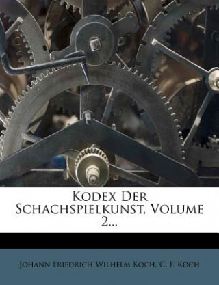 Carte Codex der Schachspielkunst, nach den Musterspielen und Regeln der größten Meister. Johann Friedrich Wilhelm Koch