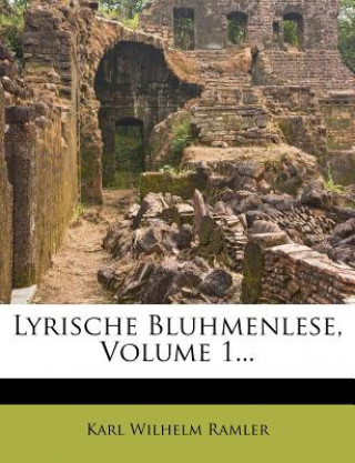 Książka Lyrische Bluhmenlese Karl Wilhelm Ramler