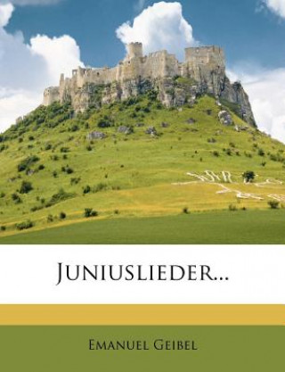 Książka Gedichte , Zweite Periode, Siebzehtne Auflage Emanuel Geibel