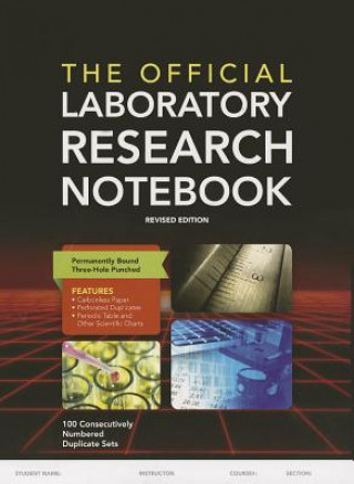 Book Official Laboratory Research Notebook (100 duplicate sets) Jones & Bartlett