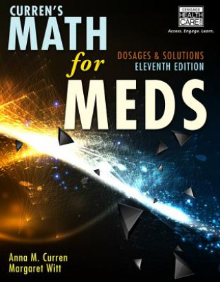 Livre Curren's Math for Meds Anna M. Curren