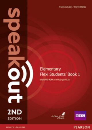 Carte Speakout Elementary 2nd Edition Flexi Students' Book 1 with MyEnglishLab Pack Frances Eales