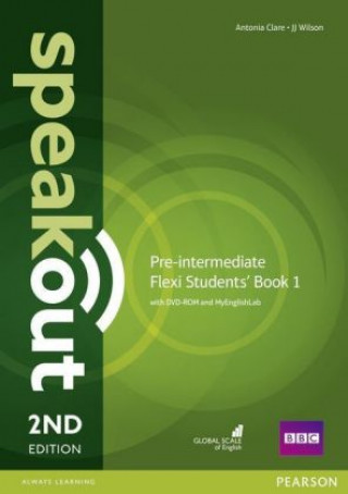 Book Speakout Pre-Intermediate 2nd Edition Flexi Students' Book 1 with MyEnglishLab Pack J. J. Wilson