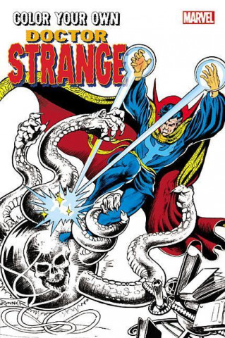 Книга Color Your Own Doctor Strange Steve Ditko