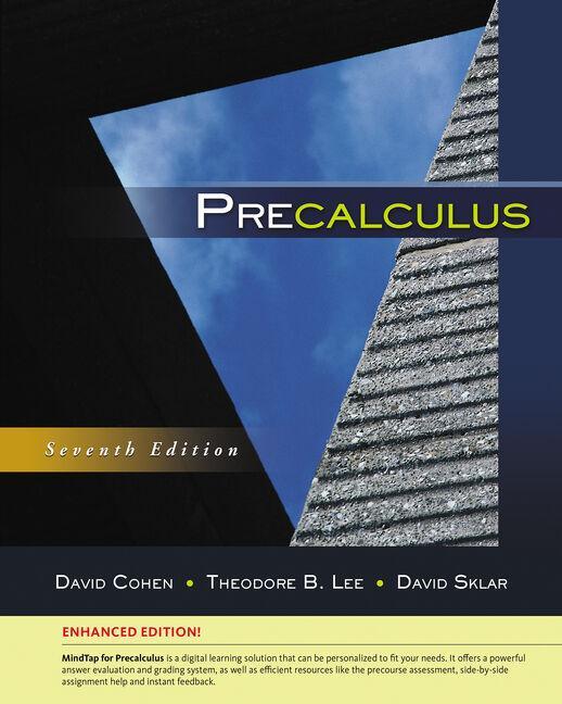 Carte Precalculus, Enhanced Edition James Ed. Cohen