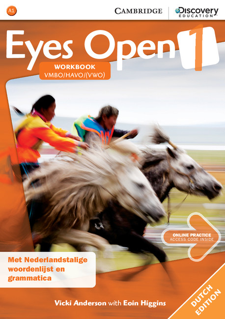 Könyv Eyes Open Level 1 Workbook with Online Practice (Dutch Edition) Vicki Anderson