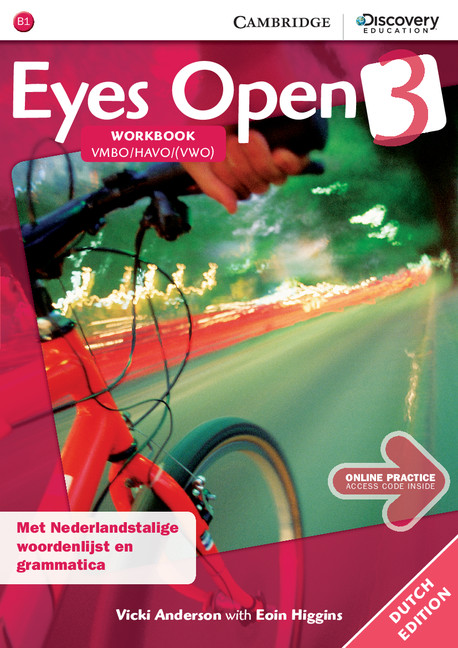 Könyv Eyes Open Level 3 Workbook with Online Practice (Dutch Edition) Vicki Anderson