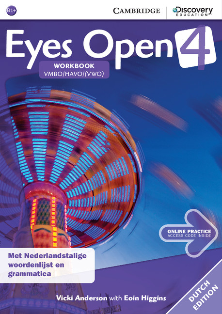 Könyv Eyes Open Level 4 Workbook with Online Practice (Dutch Edition) Vicki Anderson