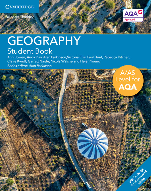 Carte A/AS Level Geography for AQA Student Book with Cambridge Elevate Enhanced Edition (2 Years) Alan Parkinson