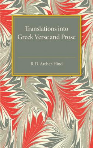 Carte Translations into Greek Verse and Prose R. D. Archer-Hind