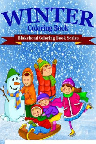 Carte Winter Coloring Book The Blokehead