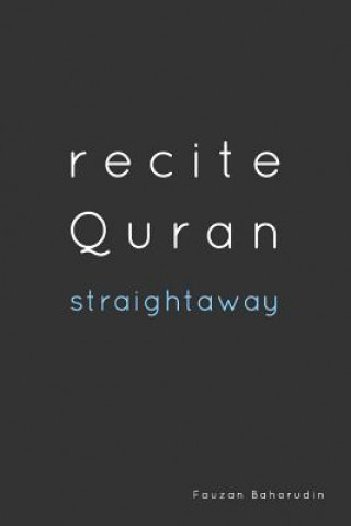 Książka Recite Quran Straightaway Fauzan Baharudin