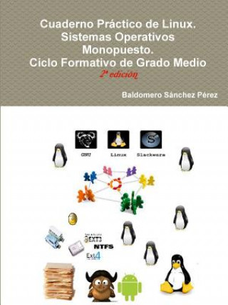 Carte Cuaderno Practico De Linux. Sistemas Operativos Monopuesto Baldomero Sanchez Perez