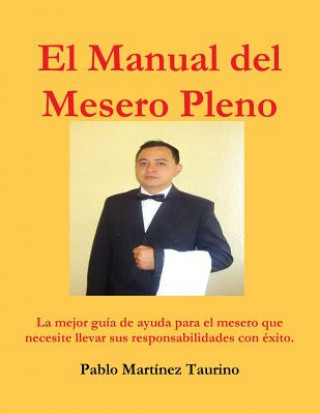 Kniha Manual Del Mesero Pleno Pablo Martinez Taurino