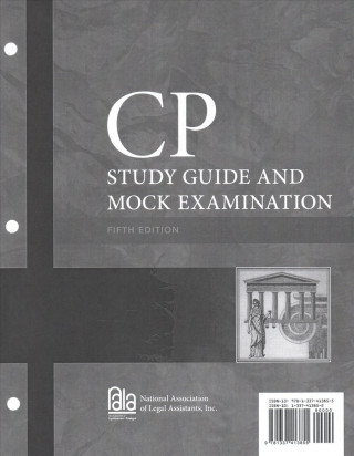 Carte Cp Study Guide and Mock Examination, Loose-Leaf Version National Association of Legal Assistants